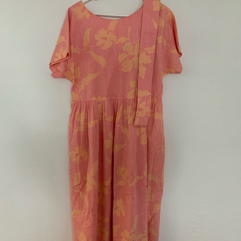 Reyn Spooner- Floral Pink and Yellow Dress